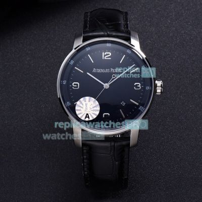 Copy Audemars Piguet Code 11.59 Watch SS Case Black Dial